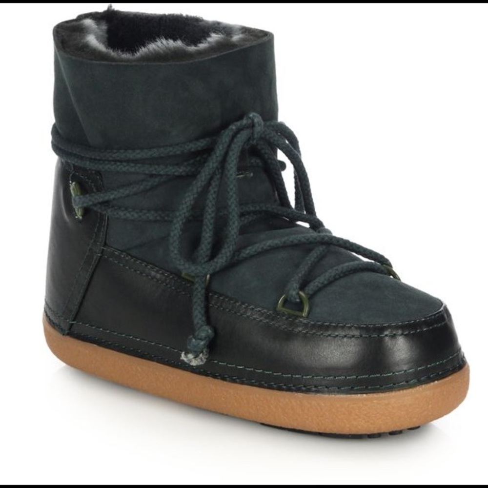 Mango Ikkii Moon Boots- Mustard