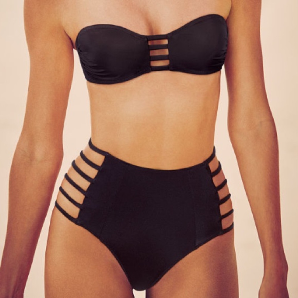 Victoria's Secret high waisted bikini bottoms