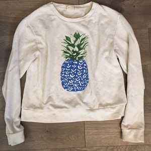 'Pineapple' Long Sleeve Sweatshirt