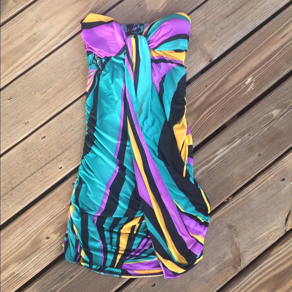 Sexy Strapless Dress sz S