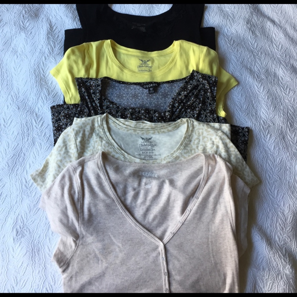 Bundle of 5 size small shirts