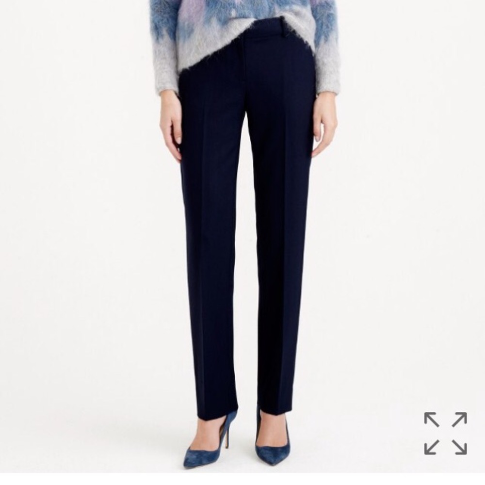 J.Crew Navy Blue Bristol Pant