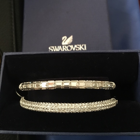 Swarovski Dalliance bangle set - Picture 1 of 2