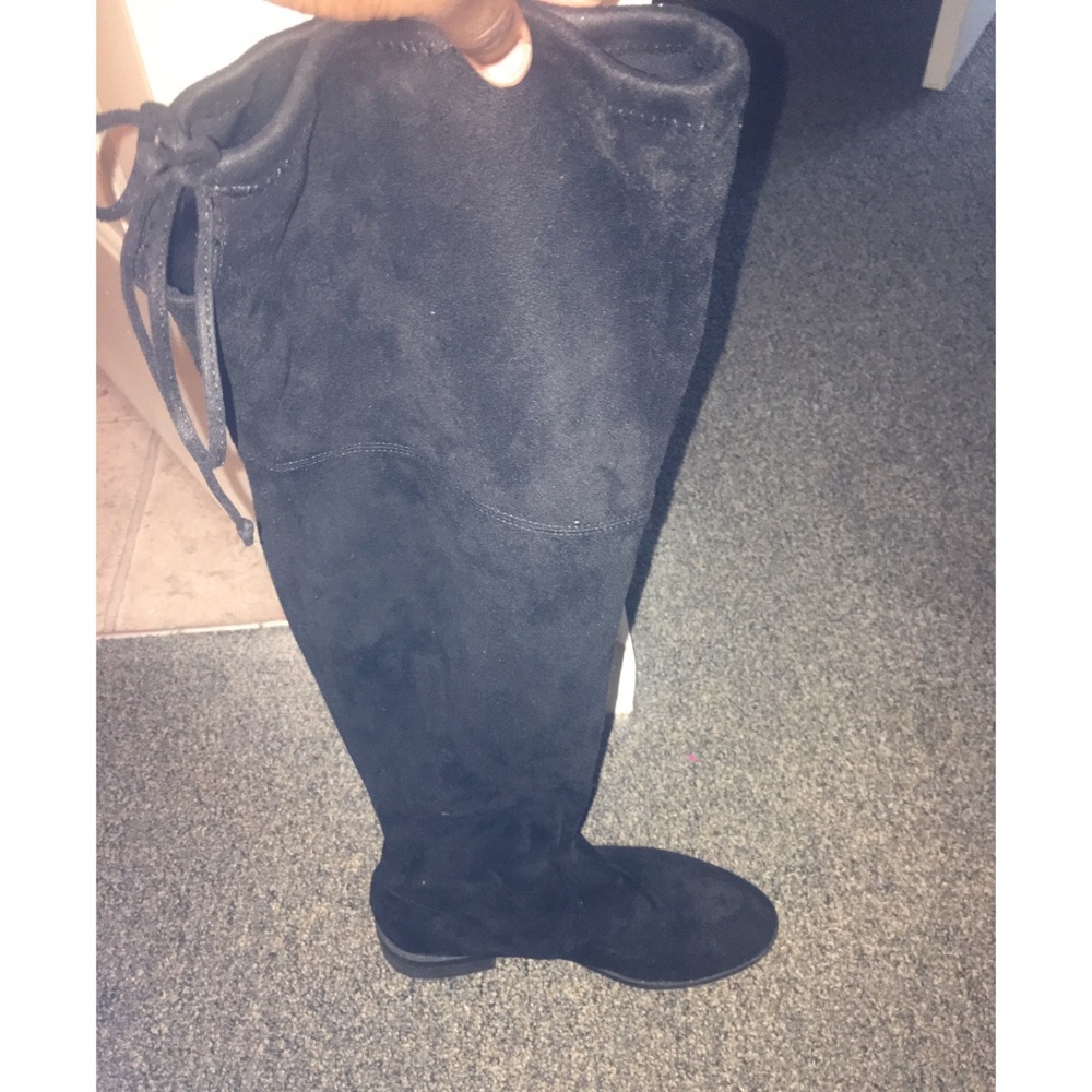 No Parking Black High Thigh Boots! GREAT CONDITION