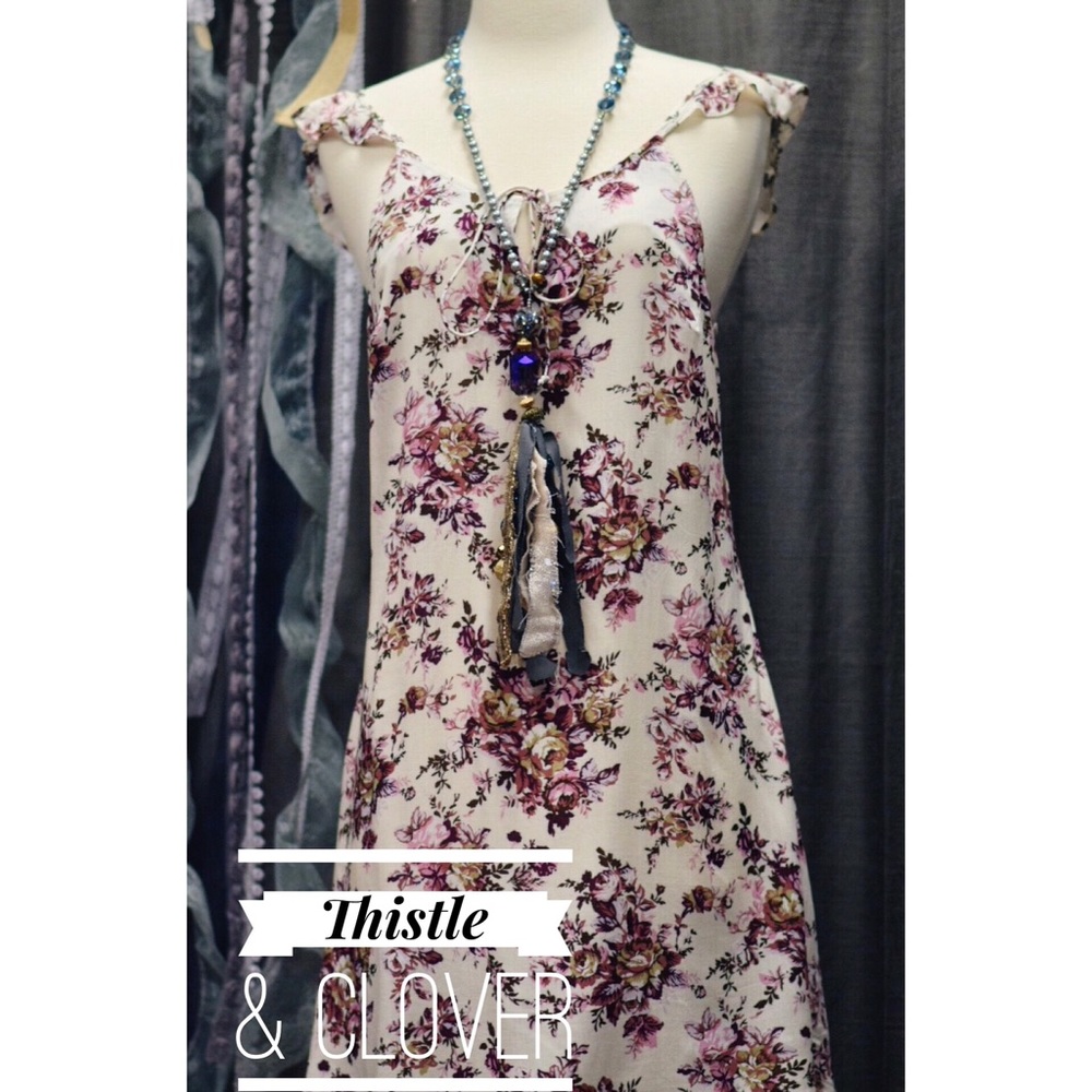Floral bohemian dress/top