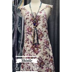 Floral bohemian dress/top