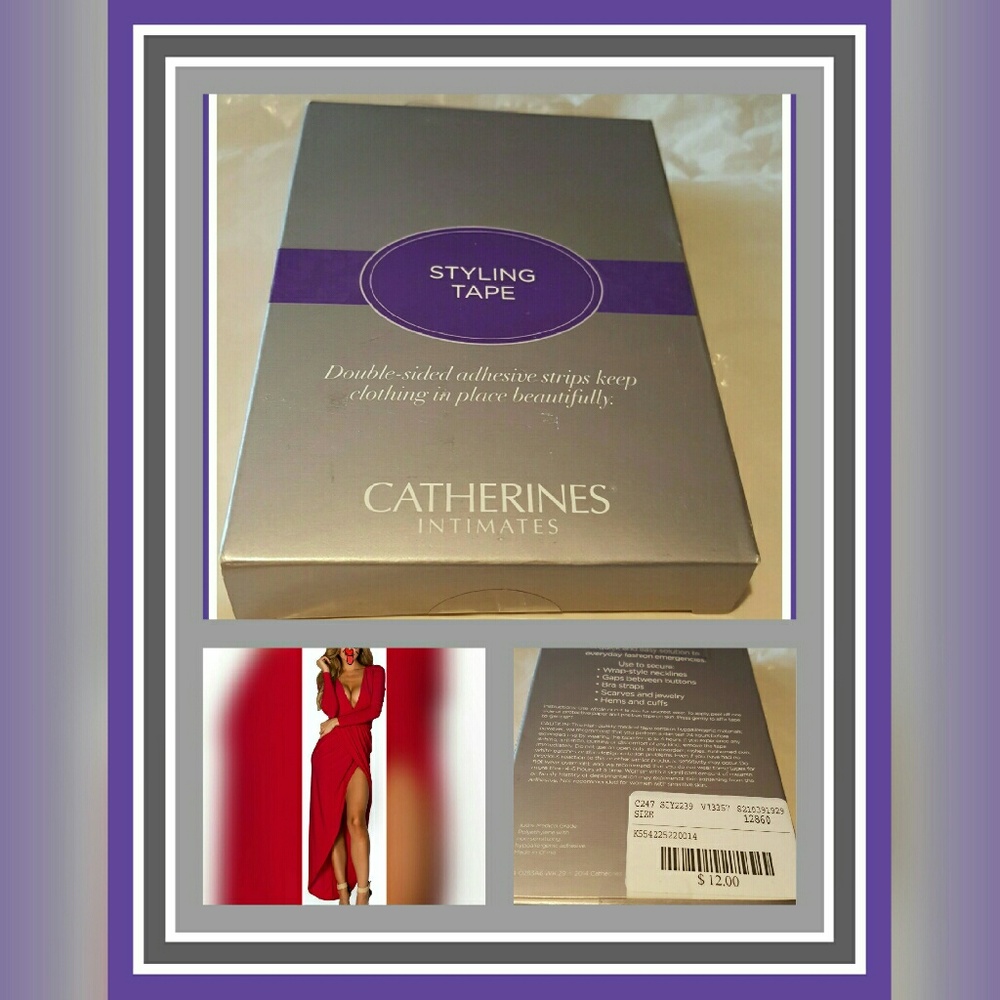 Catherines Styling Tape Double Sided Tape NEW