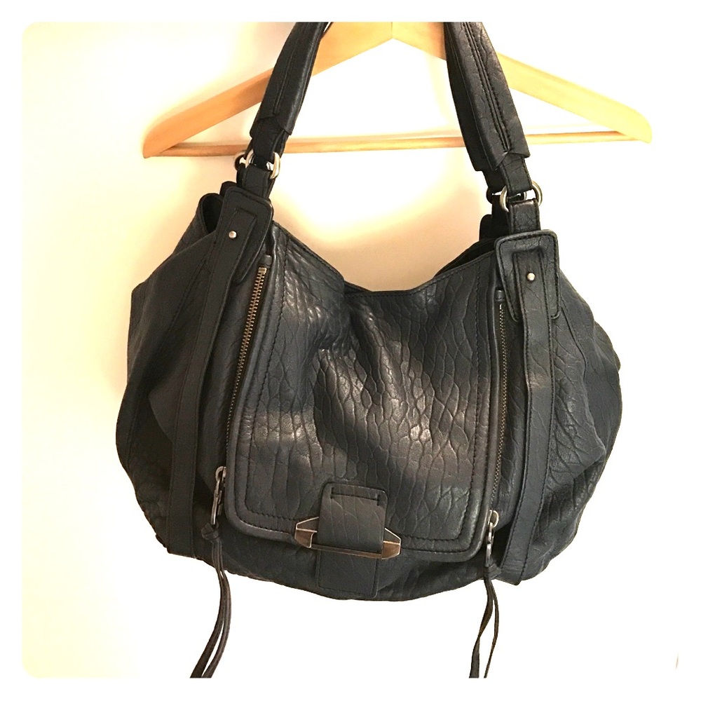 Kooba Jonnie Navy Bag