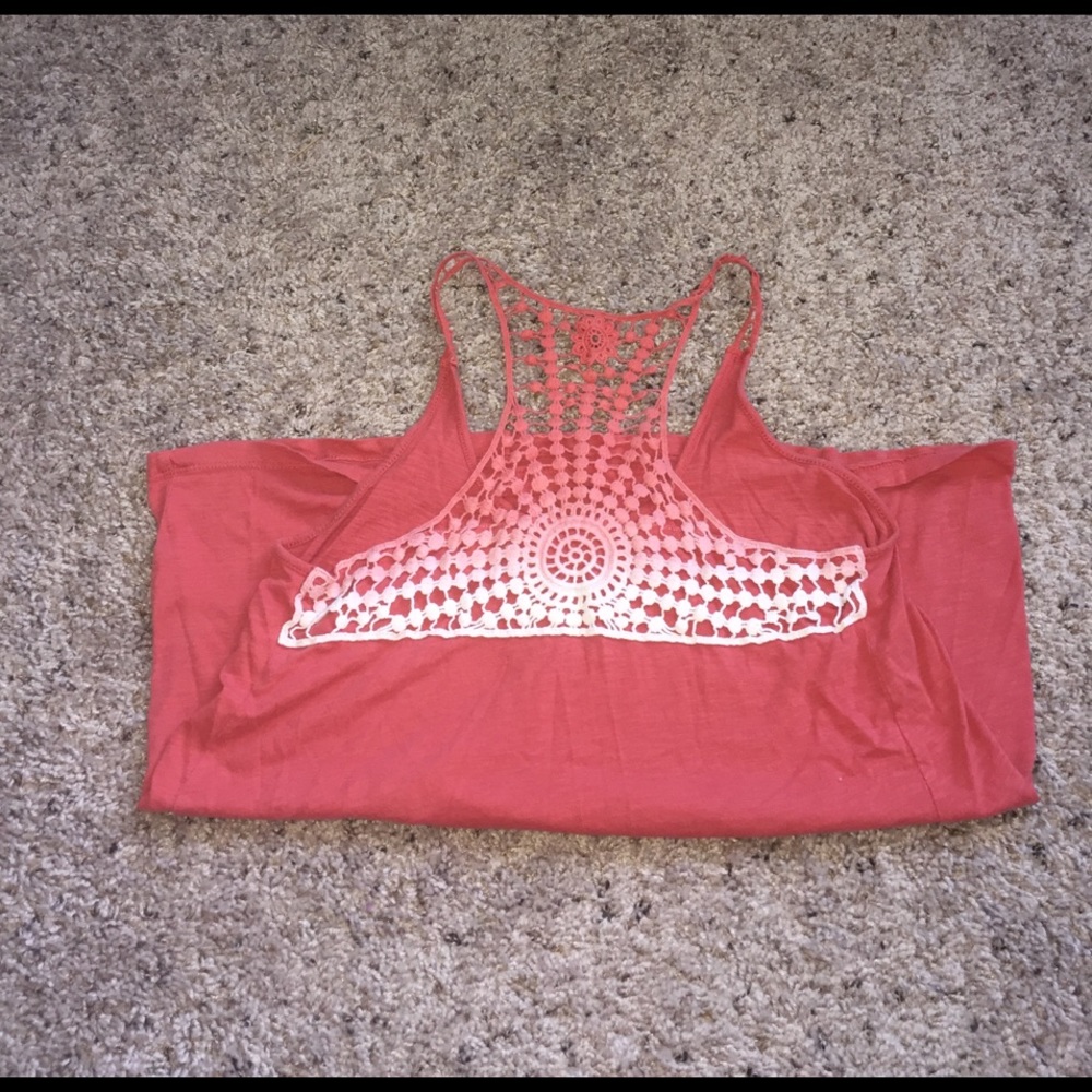 Salmon colored casual top