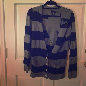 Obey Women's Lightening Bolt Cardigan Size Medium