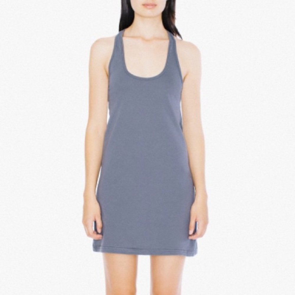 Fine Jersey Racerback Tank Mini Dress