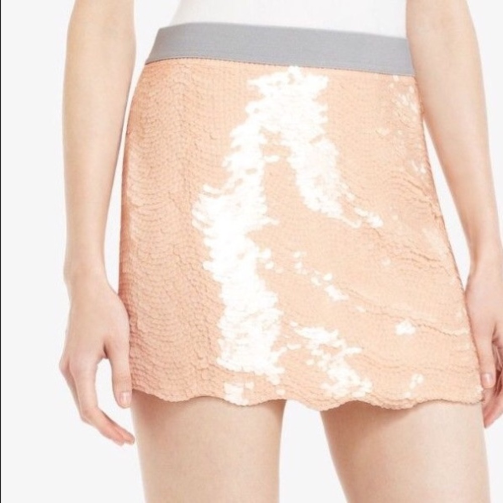 BCBG sequin mini skirt