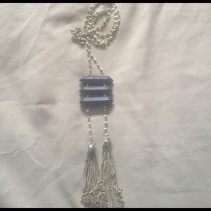 Blue necklace