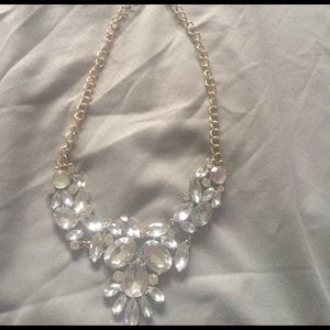 Silver & gold necklace