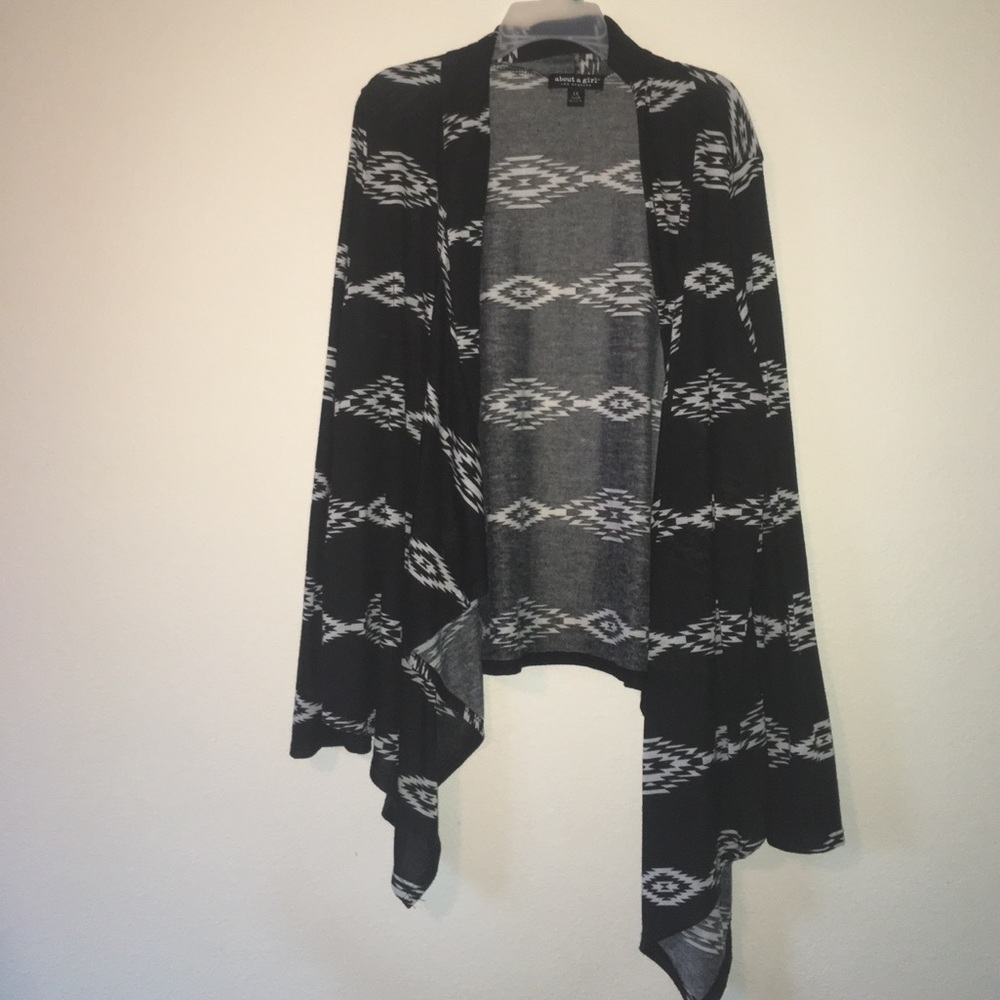 Aztec Print Cardigan