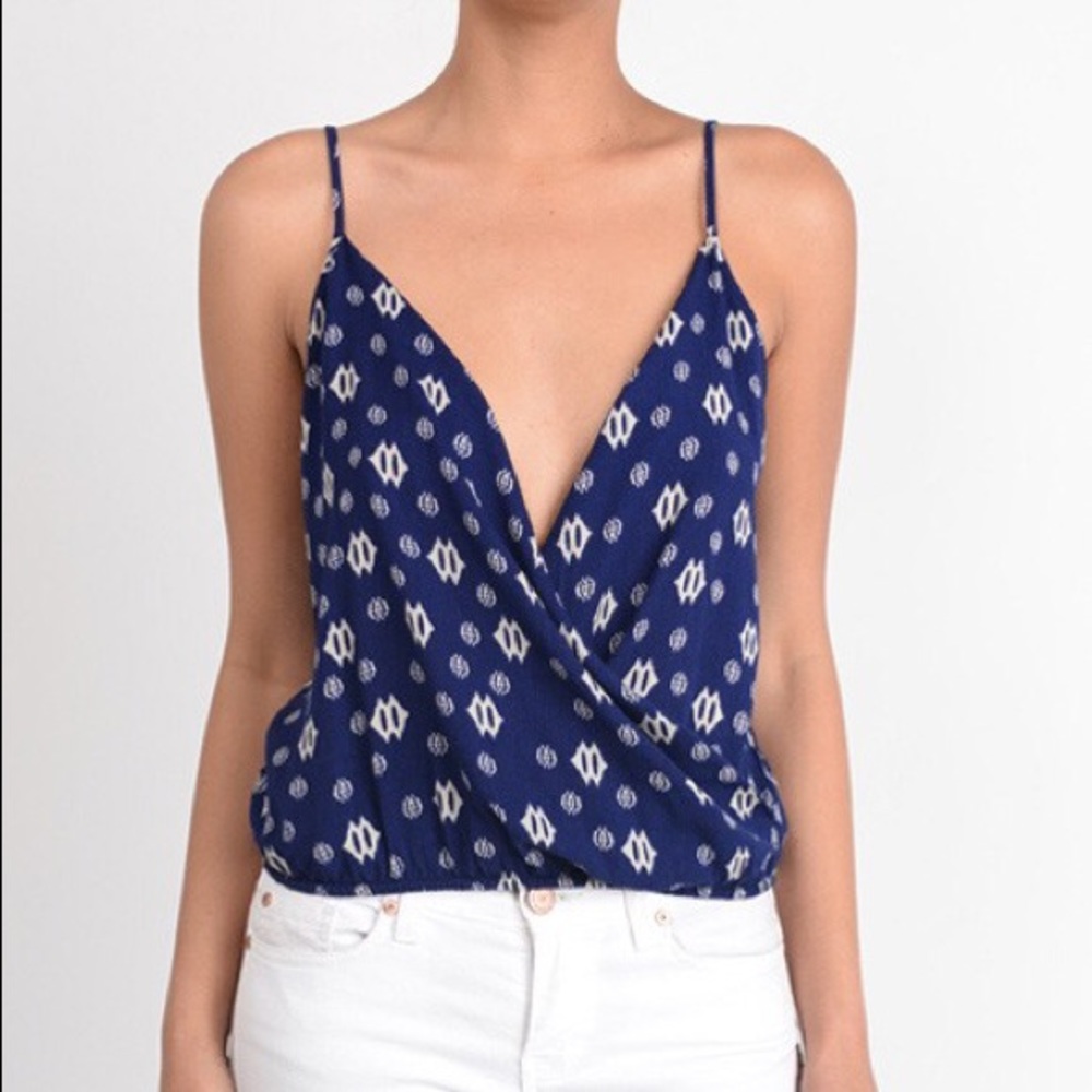 Med Left! Navy printed tank - Picture 3 of 7