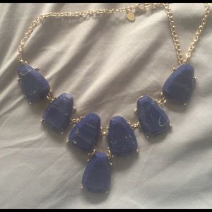 Navy necklace