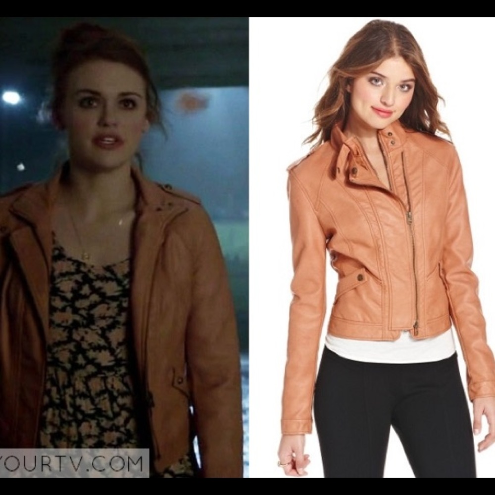 Teen wolf American Rag Leather Motor Jacket