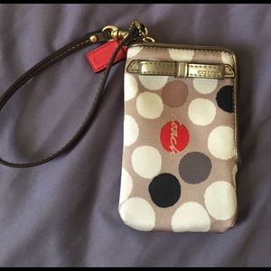 Phone/ credit card wristlet