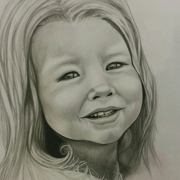 Custom hand drawn Portraits - Picture 1 of 1