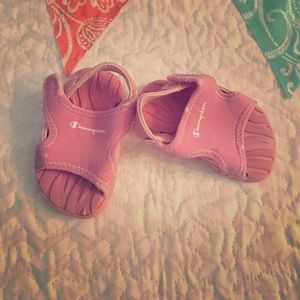 Pink Sandals for baby