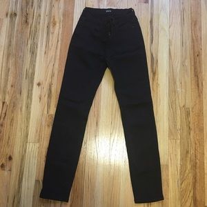 URBAN OUTFITTERS BDG BRAND HIGHRISE BLACK JEANS