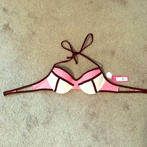 NWT Black & Pink Bathing Suit Top from Target