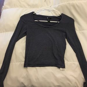 Cotton On long sleeve cropped shirt