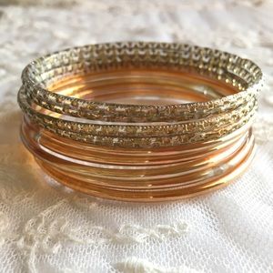 Glass Bangle Set
