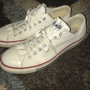 Men's Converse Size12 WHITE