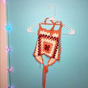 Orange crop top | tillys