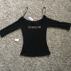 1/4 Sleeved Bebe Top