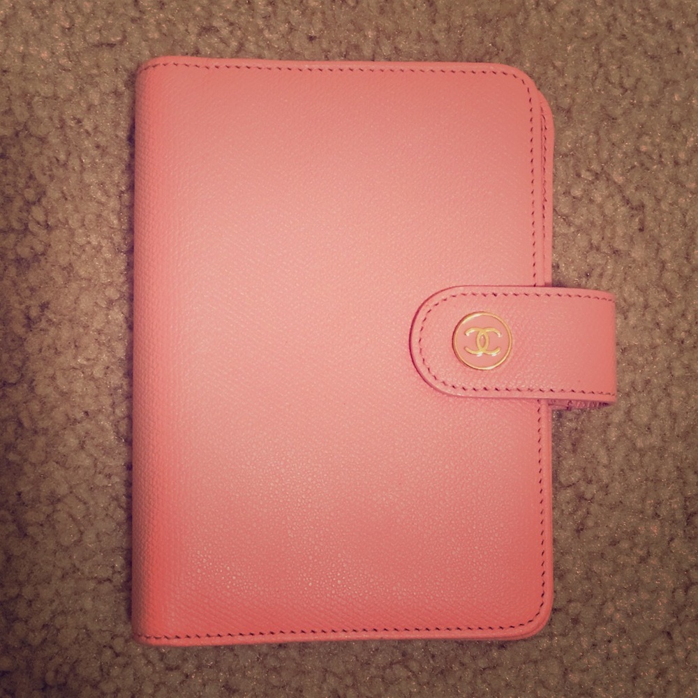 CHANEL Authentic Leather Notebook