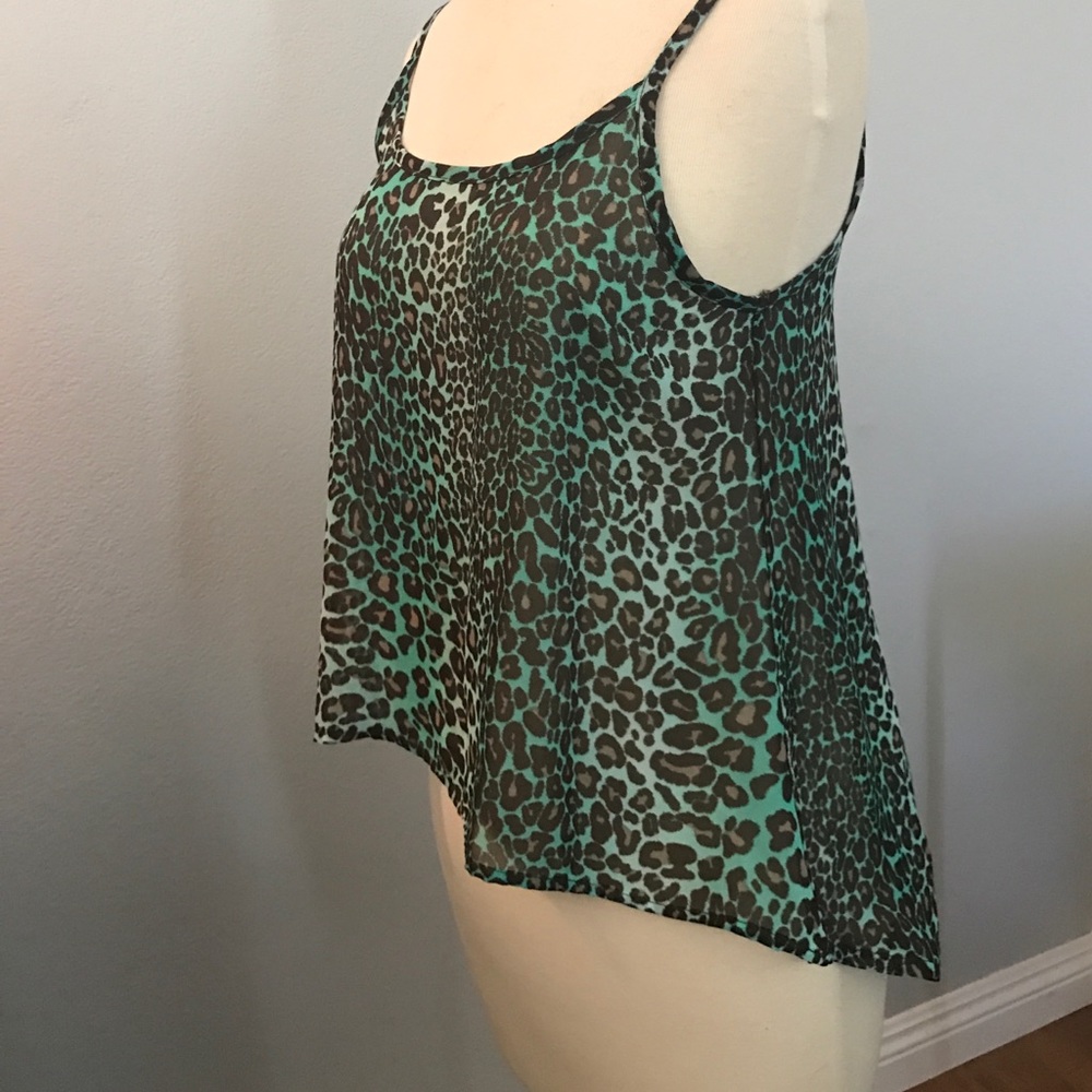 Leopard tank top