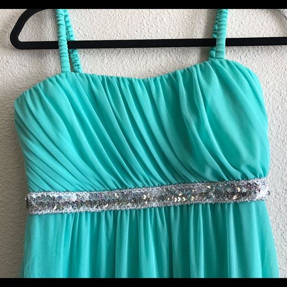 Mint Prom Dress - Picture 1 of 2