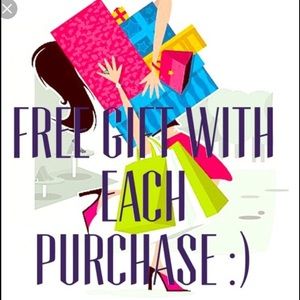 Free gift with every purchase