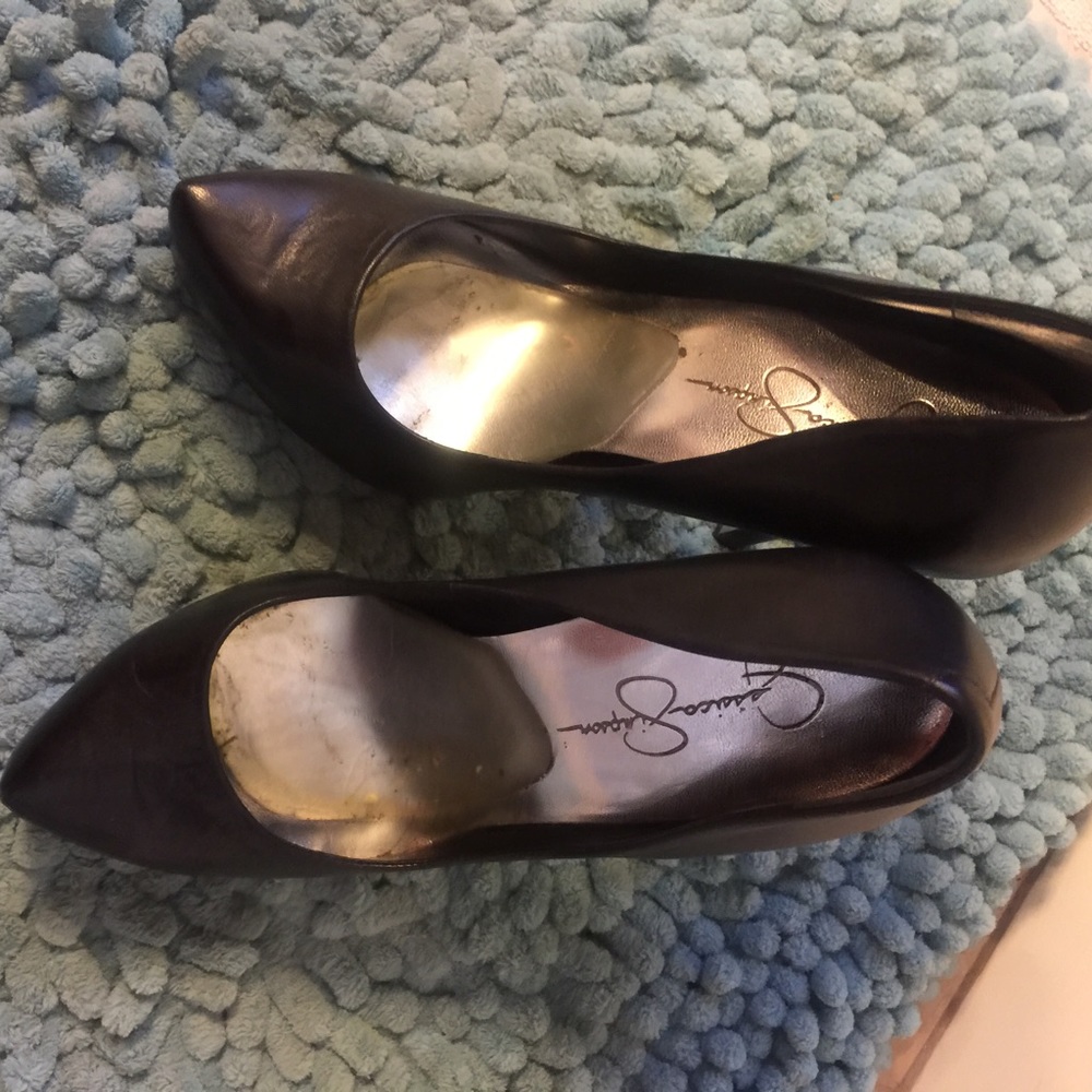 Black stiletto Jessica Simpson
