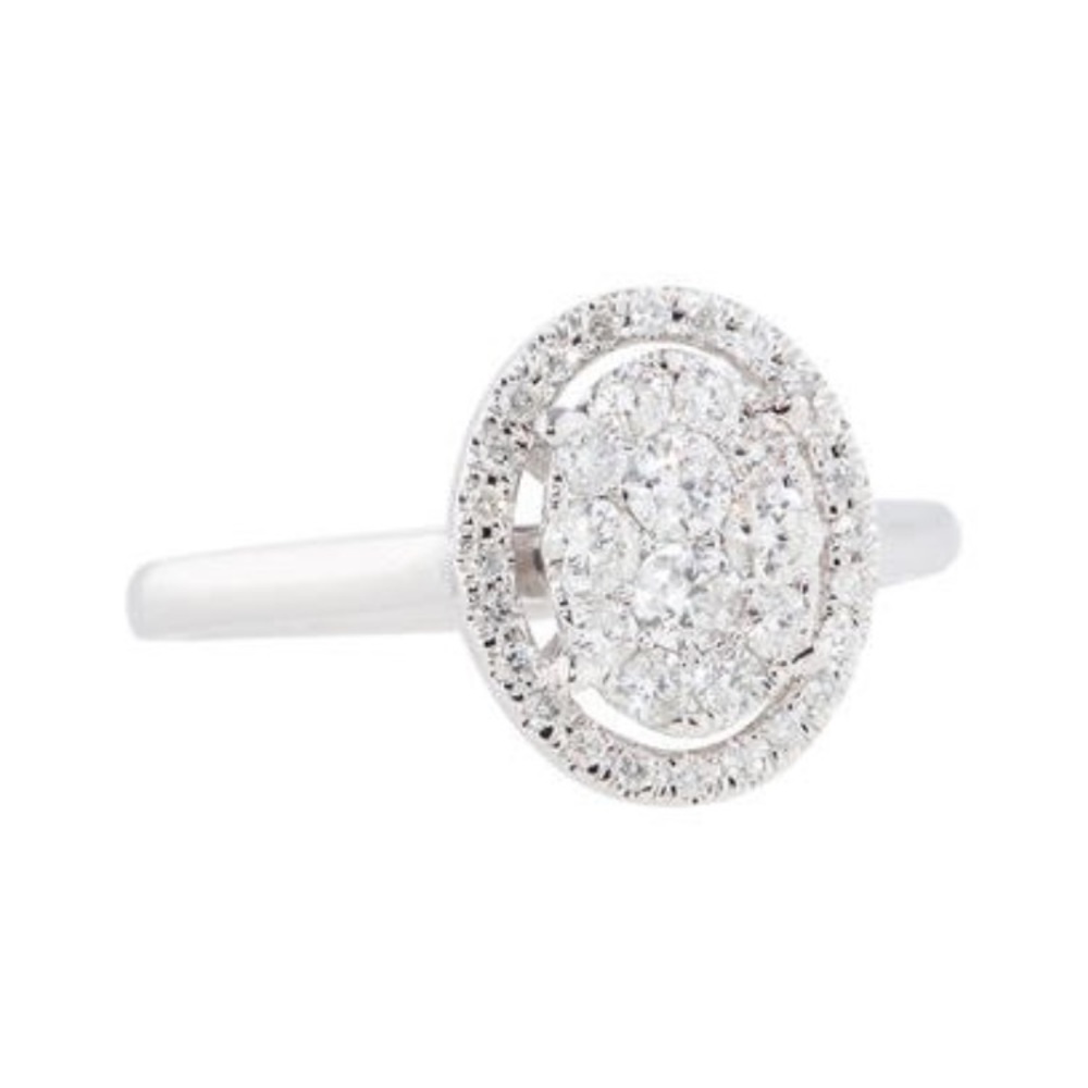 ✅♥️sale‼️new condition ‼️18K 💍engagement ring. - Picture 3 of 8