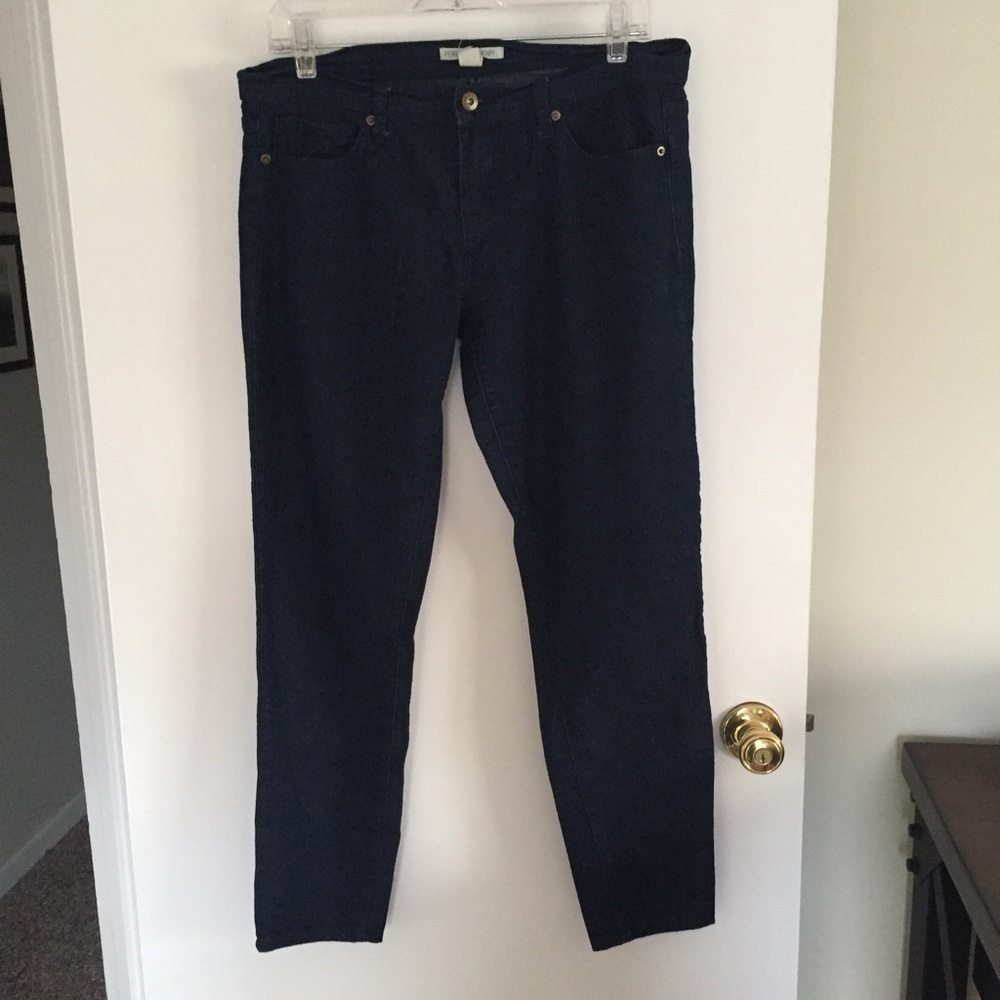 Forever 21 Sz 30 Skinny Ankle Jeans Dark Wash