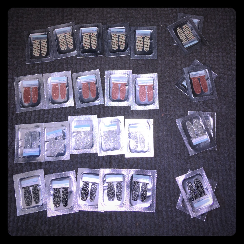 Nail polish stickers