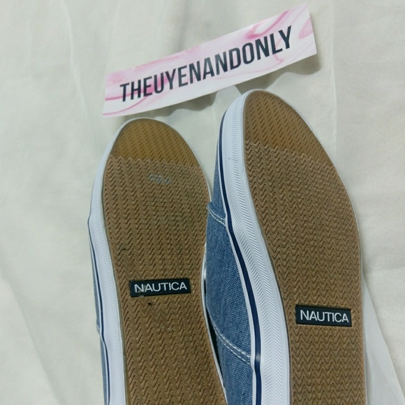 🚫SOLD🚫 (10) NWOT Nautica Denim Jean Sneaker - Picture 5 of 5