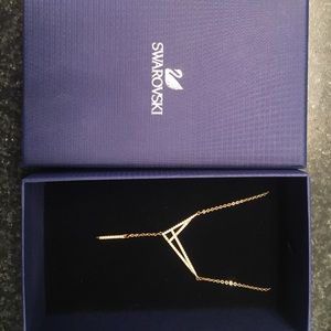 Gold Swarovski Necklace