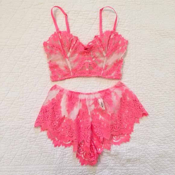 Victoria's Secret Other - SET Victoria's Secret Dream Angels Floral Lingerie