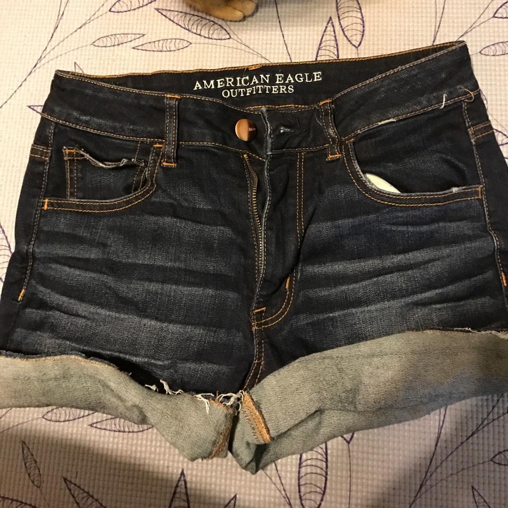 High waisted shorts