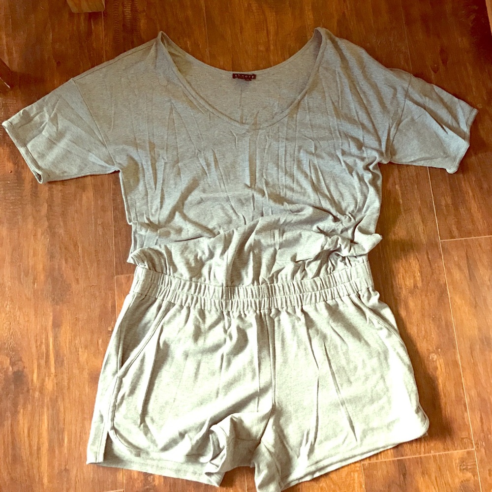 Theory Grey Romper