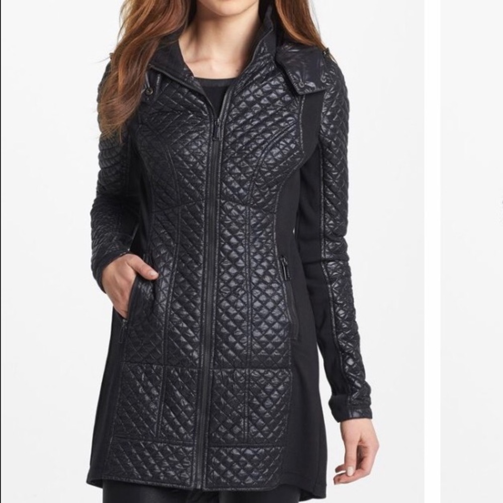 NWOT BCBGeneration Quilted Coat - S
