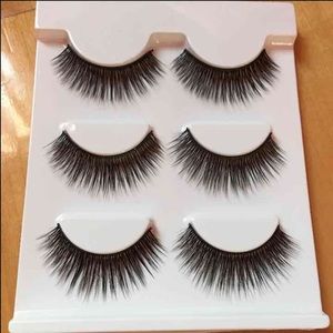 NEW 3 pairs 3D eyelashes dramatic glamorous