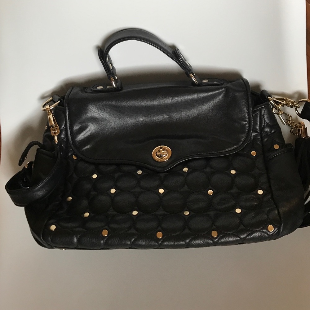 Rebecca Minkoff Black Leather Tote
