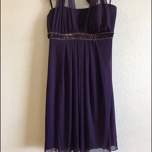 Dark Purple Evening dress💜