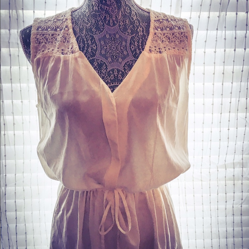 Greek goddess tie waist dress